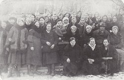 Навчання для управи Гуртка сільських господинь у Любомлі, 22 лютого 1937 р.